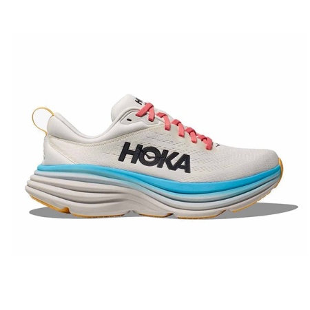 Кроссовки женские HOKA W BONDI 8 Blanc De Blanc / Swim Day