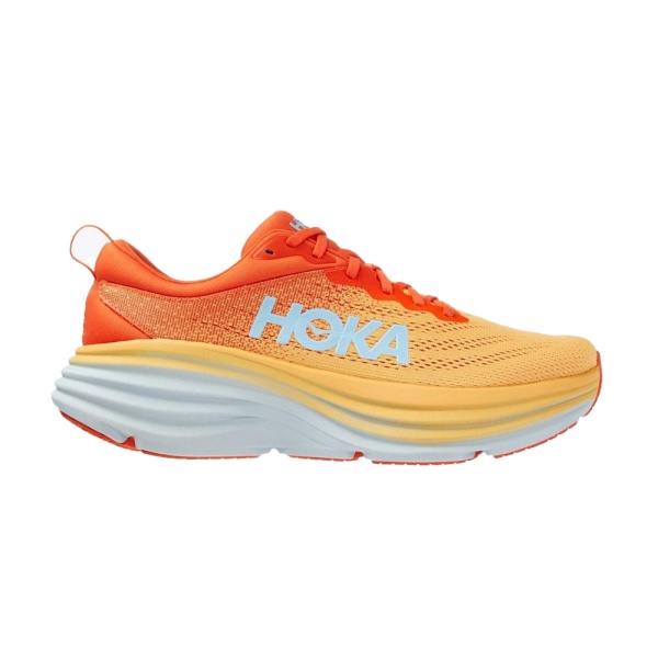 Кроссовки мужские HOKA M BONDI 8 Puffins Bill / Amber Yellow