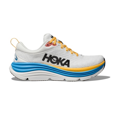 Кроссовки женские HOKA W GAVIOTA 5 WIDE Blanc De Blanc / Swim Day